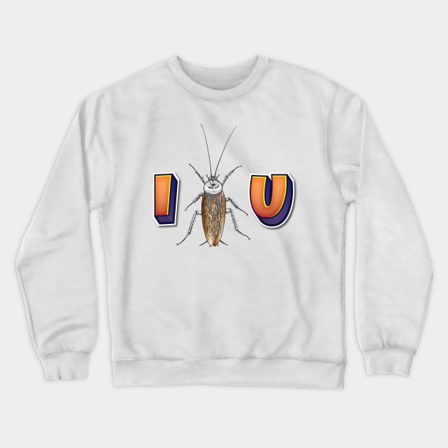 i >3 U Crewneck Sweatshirt by sonnycosmics